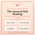 The Assured-End Reading — AI-assisted, 3 cards, any question