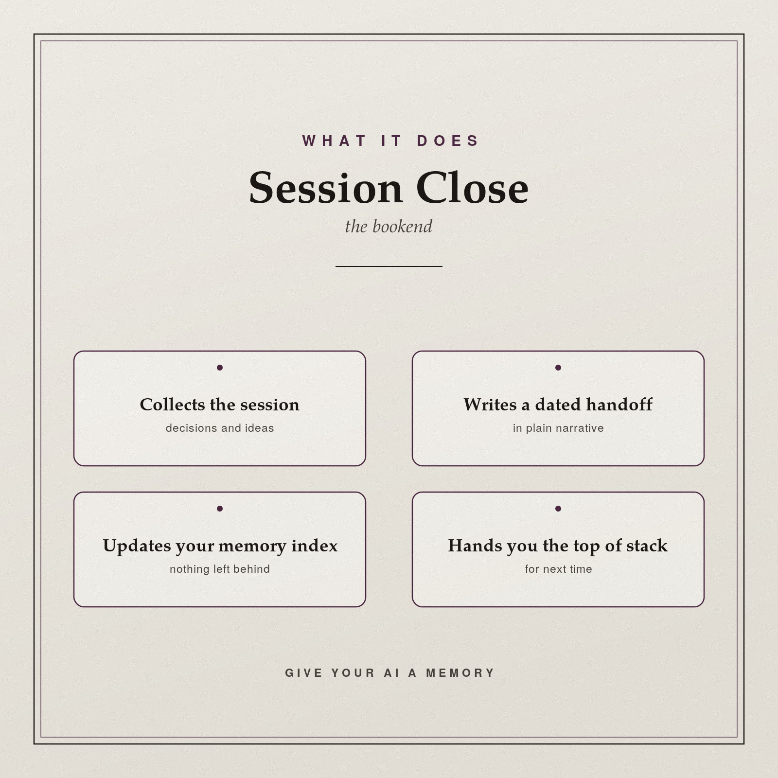 Session Close — The Session Bookend (Claude Agent Skill)